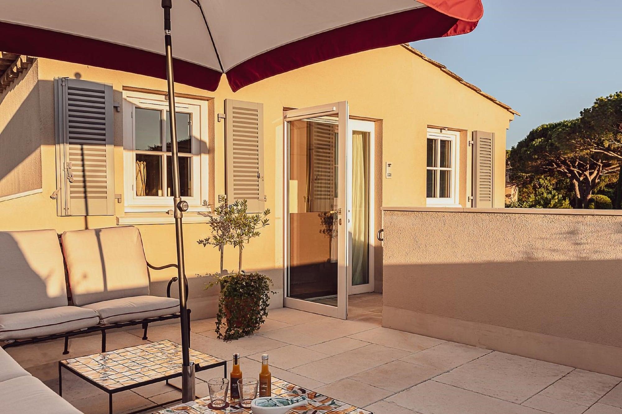 Hotel Lou Pinet Saint-Tropez Esterno foto