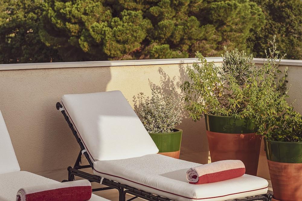 Hotel Lou Pinet Saint-Tropez Esterno foto